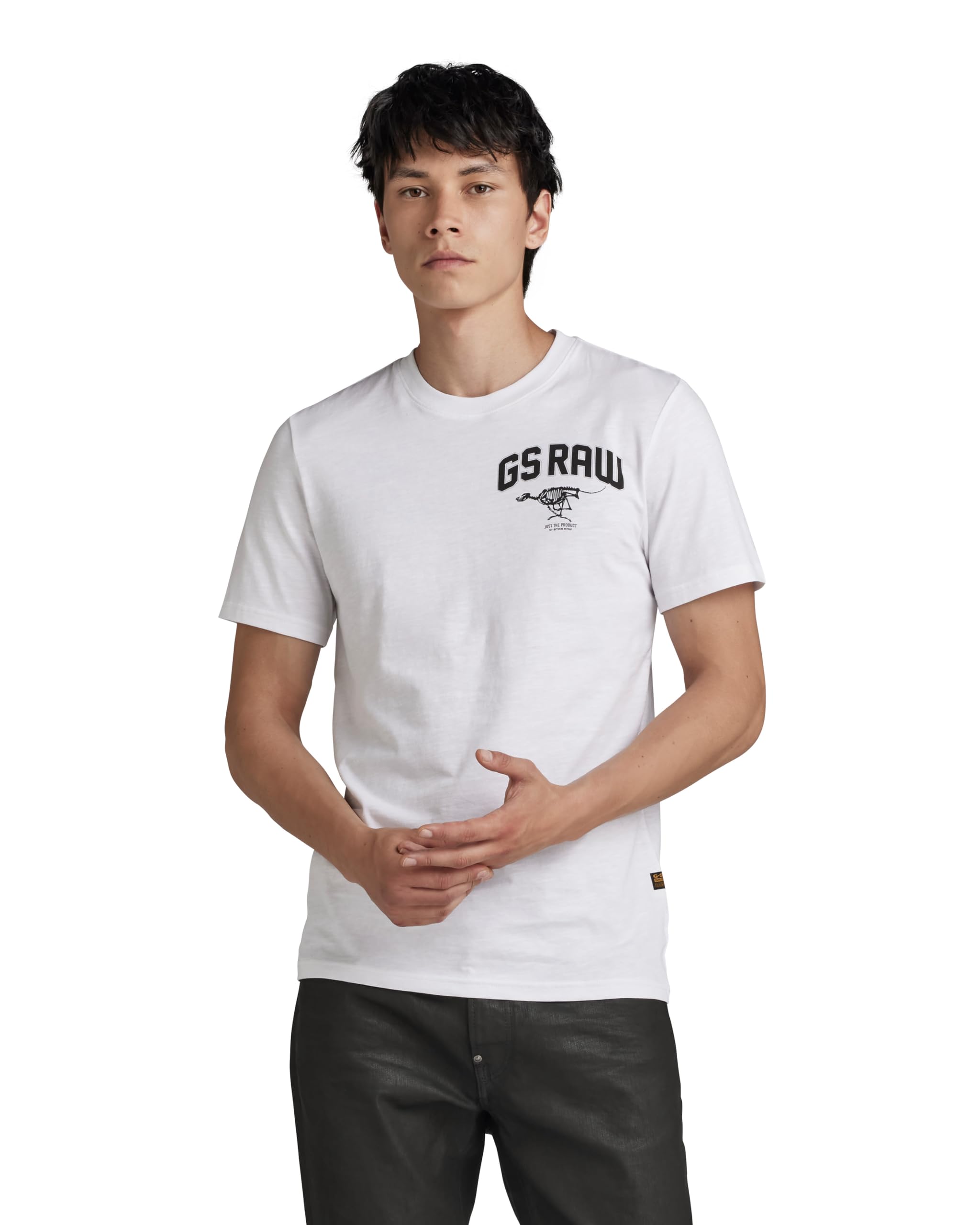 G-Star Damen Skeleton Dog Chest Graphic Slim T-Shirt T-Shirts
