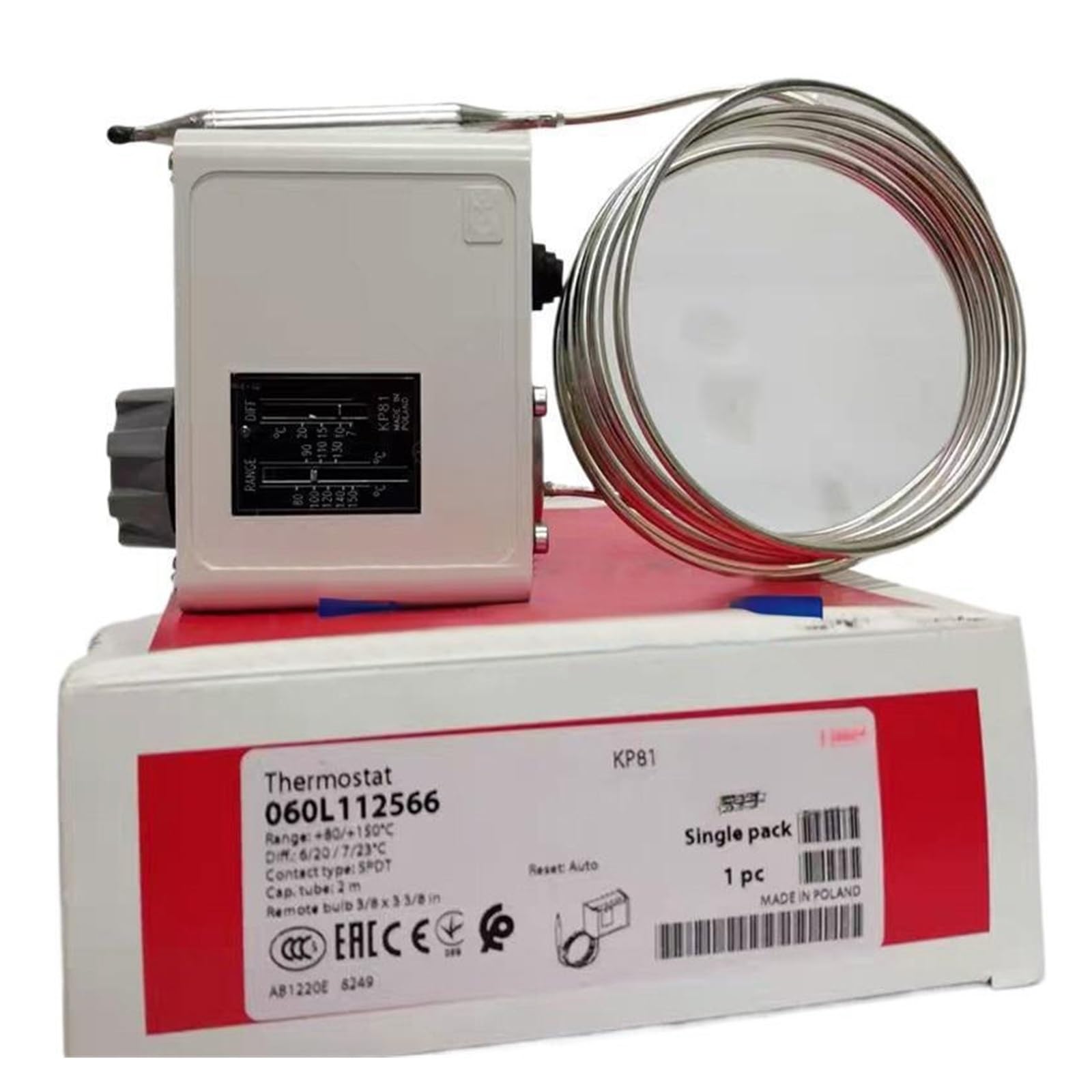 NACODLUL Temperature Switch KP78 060L118466 KP79 060L112666 KP81 060L112566(KP78 060L118466)
