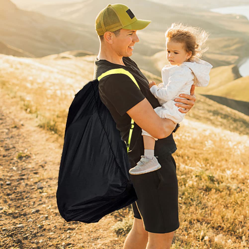 Sac de poussette pour voyage en avion, sac de contrôle étanche pour poussette, housse de poussette pour bébé, sac de contrôle mains libres avec sangles de sac à dos