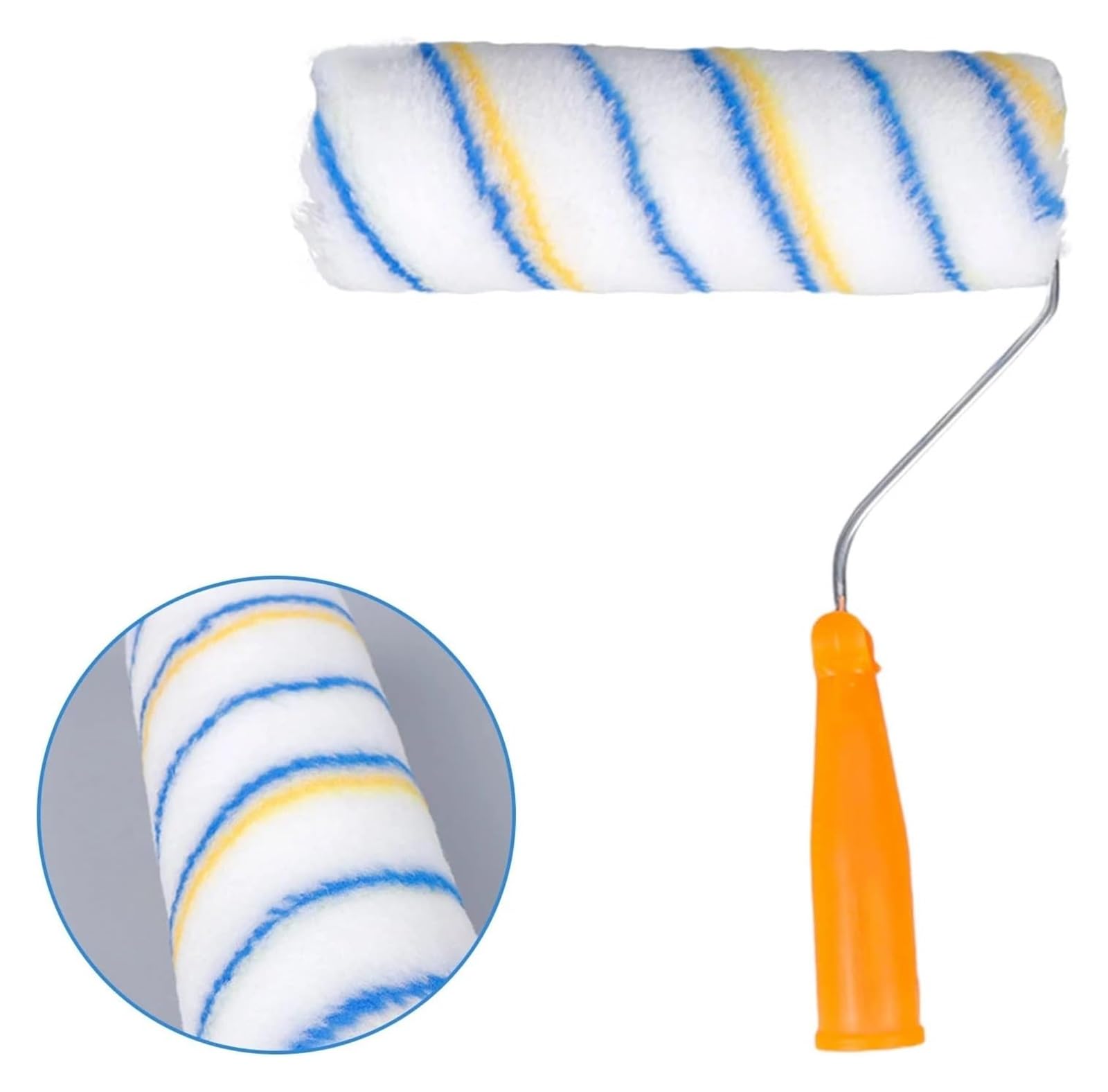 Wałek malarski, wałek do malowania wzorów, profesjonalny, pędzel krawędzi, wielofunkcyjny ścian i sufitów w domu(4 inch)