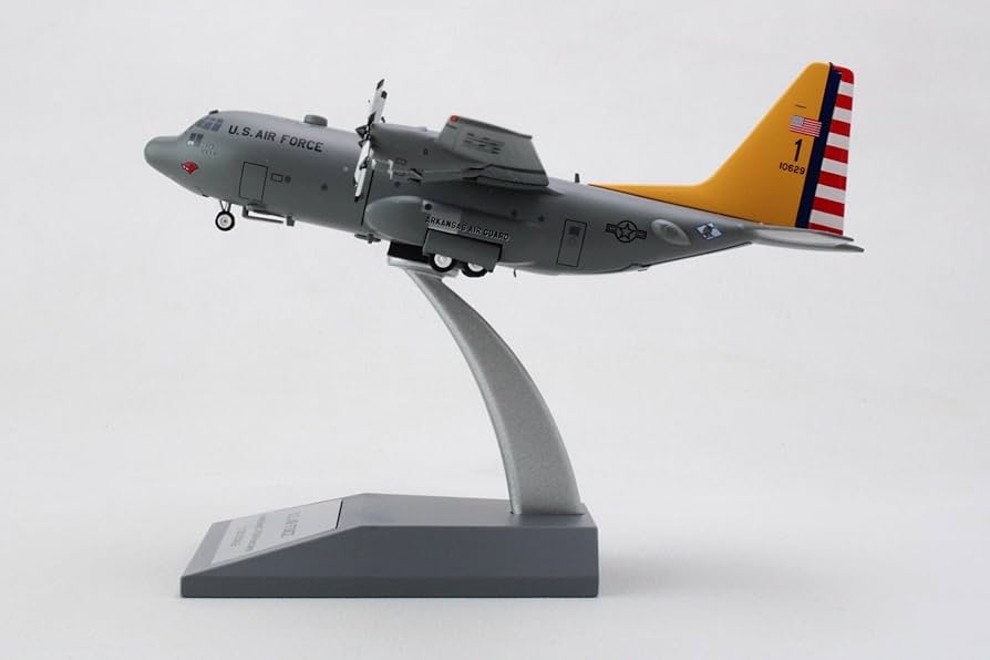Amazon.com: Inflight200 1:200 USA - Air Force Lockheed C-130H