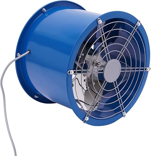 Miniatura 8 de TFCFL Ventilador axial de 16 pulgadas, tubo de cilindro de ventilador a prueba de explosiones, cabina de pulverización, extractor, extractor, con