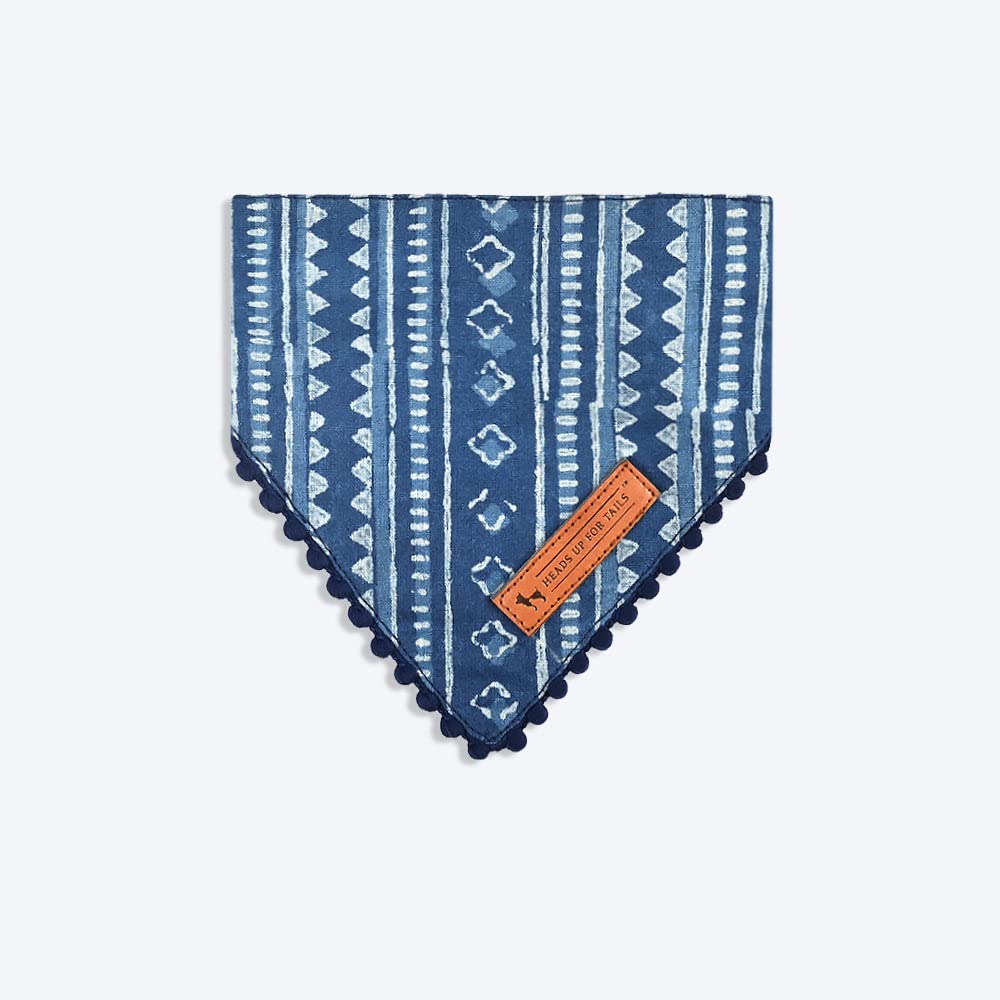 HUFT The Indian Collective Pankti Dog Bandana - Indigo (B0BJ575YNG) Amazon Price History, Amazon Price Tracker