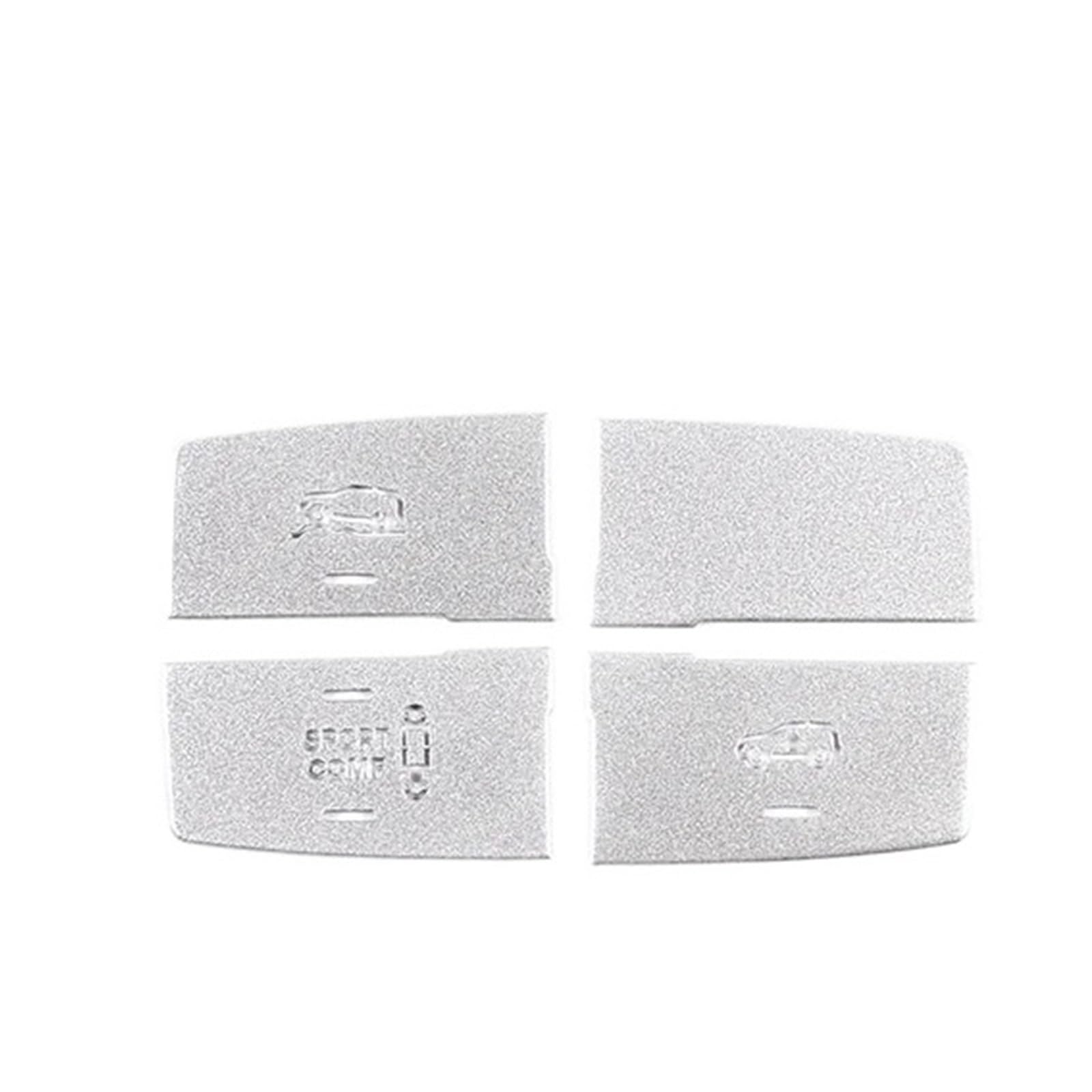 Car Interior Sticker Car Control Multimedia Suspension Adjustment Button Sticker for Benz for ML for GL for GLE for GLS for X166 2012-2019(Style C)