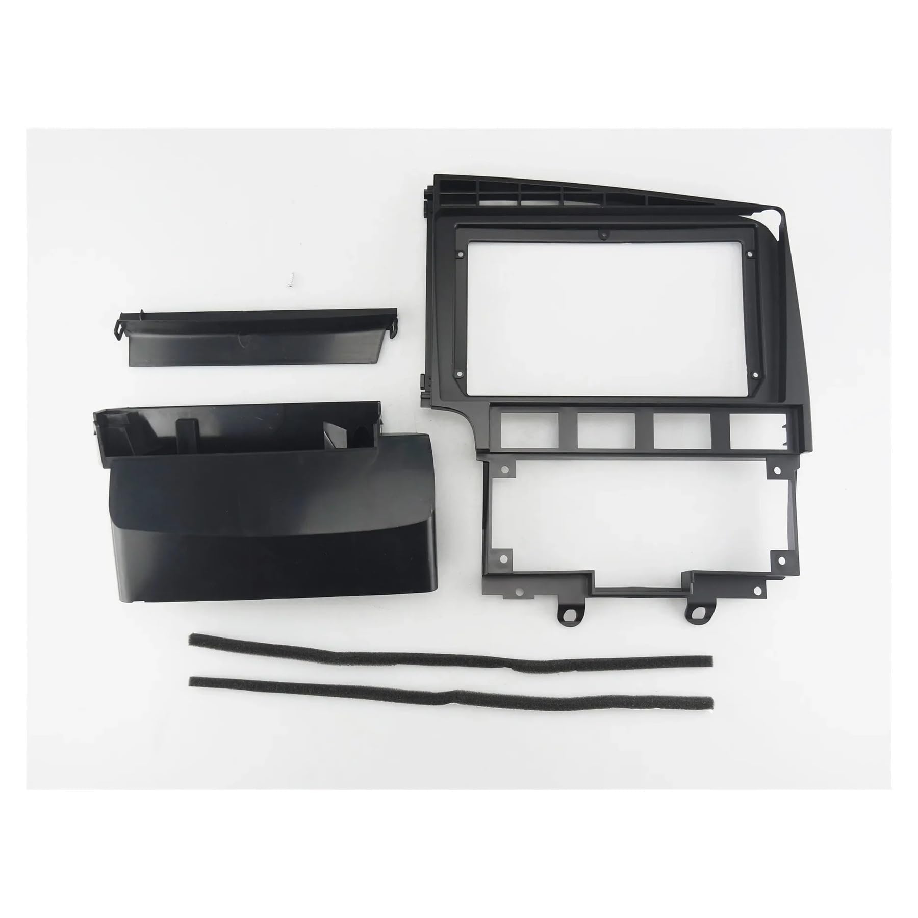 Fascia Marco Panel Radio Fascia Coche 9 Pulgadas Kit Tablero Salpicadero Adaptador Cubierta Placa Consola Biselada para VW para Passat (B3) 1988-1993 Juego Panel Radio