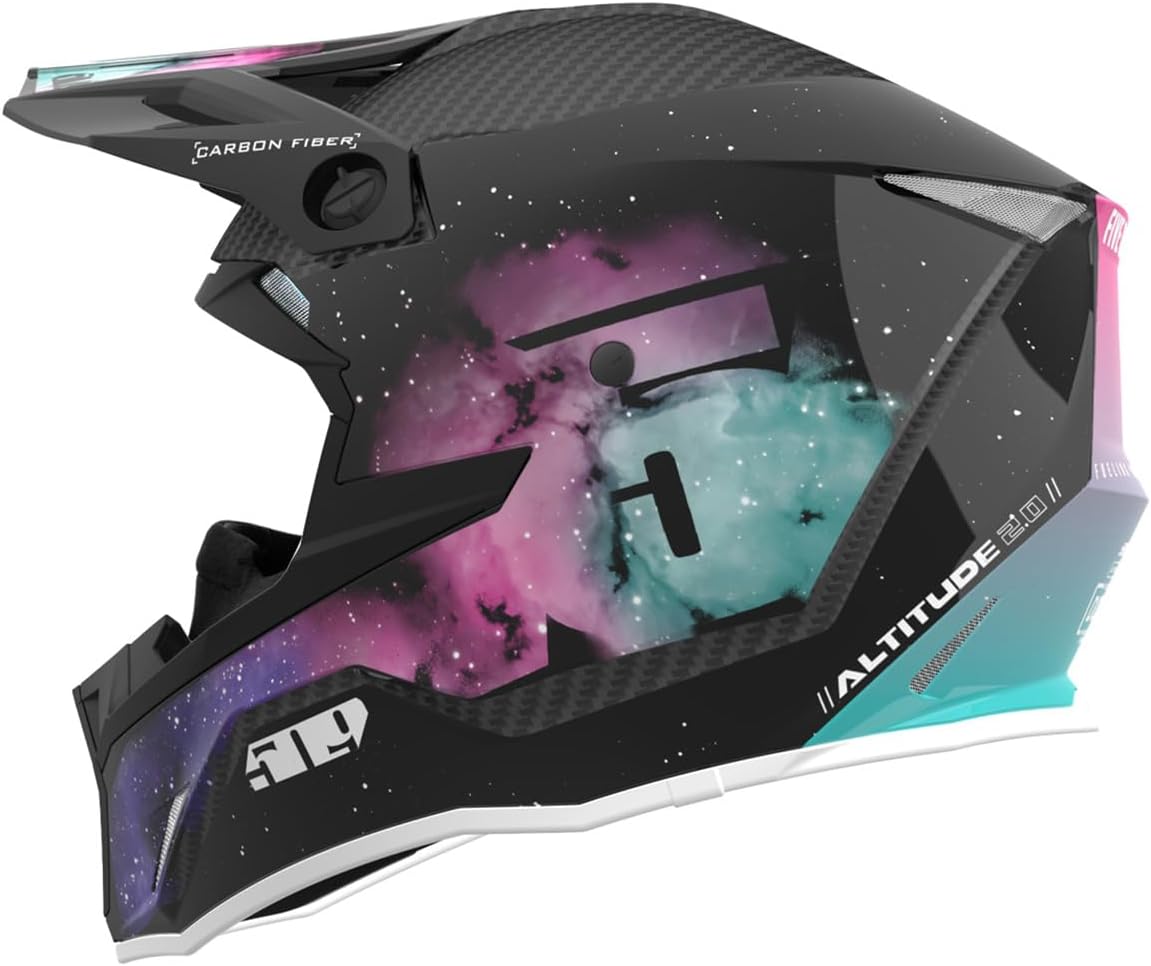 509 Altitude 2.0 Carbon Fiber Snowmobile Helmet