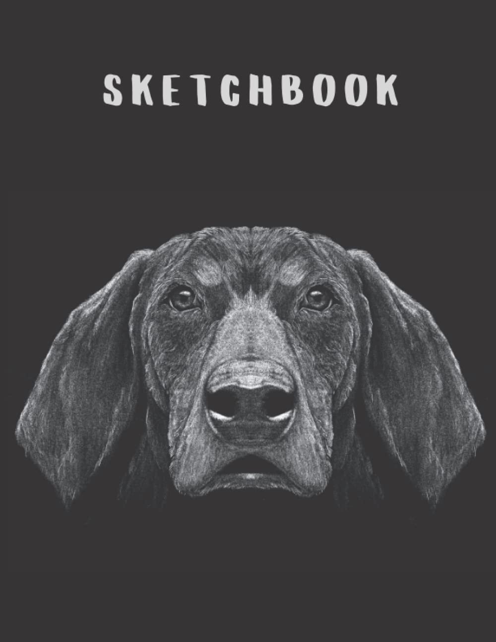 Bluetick Coonhound: Large Sketchbook/ Notebook with 120 Pages of 8.5" x 11" Blank Paper for Drawing, Doodling, Sketching, and Journal for Dog Lovers, (Drawing & Sketchbook for all ages)