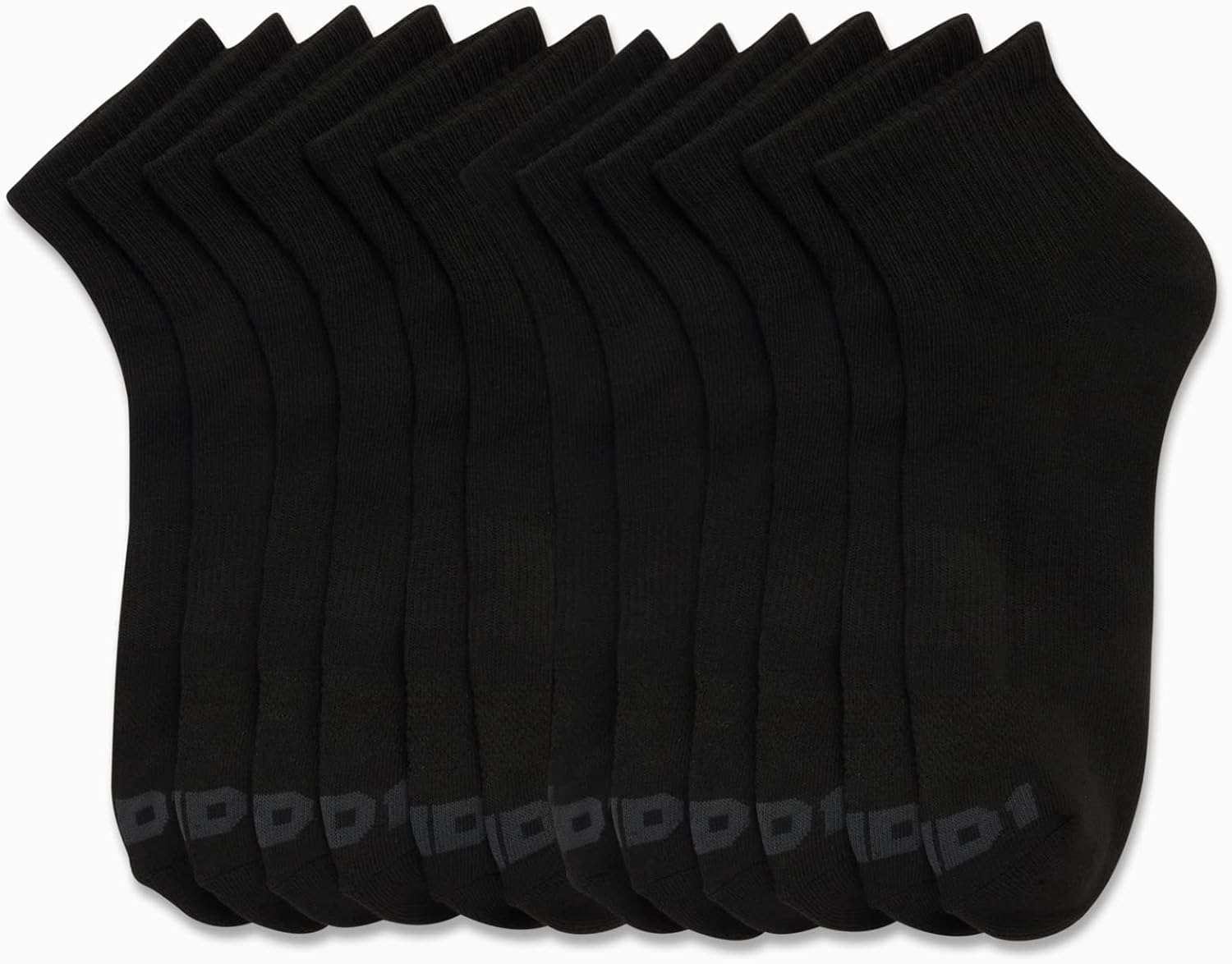 AND1 Herren Athletic Arch Compression Cushion Comfort Quarter Cut Socken (12er-Pack)