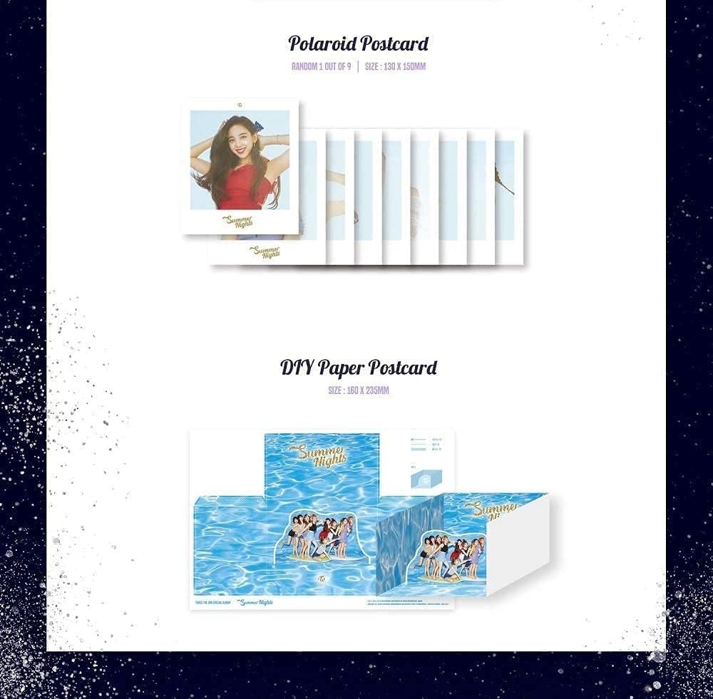 Twice - 2nd Special Album Summer Nights CD (3 versions SET)