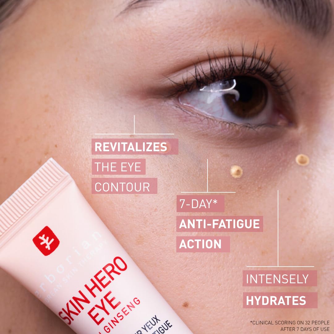 Erborian, Skin Hero Eye, Non-Tinted Eye Perfector + 7-Day Anti-Fatigue Dark Circle Revitalizing Treatment - Image 3