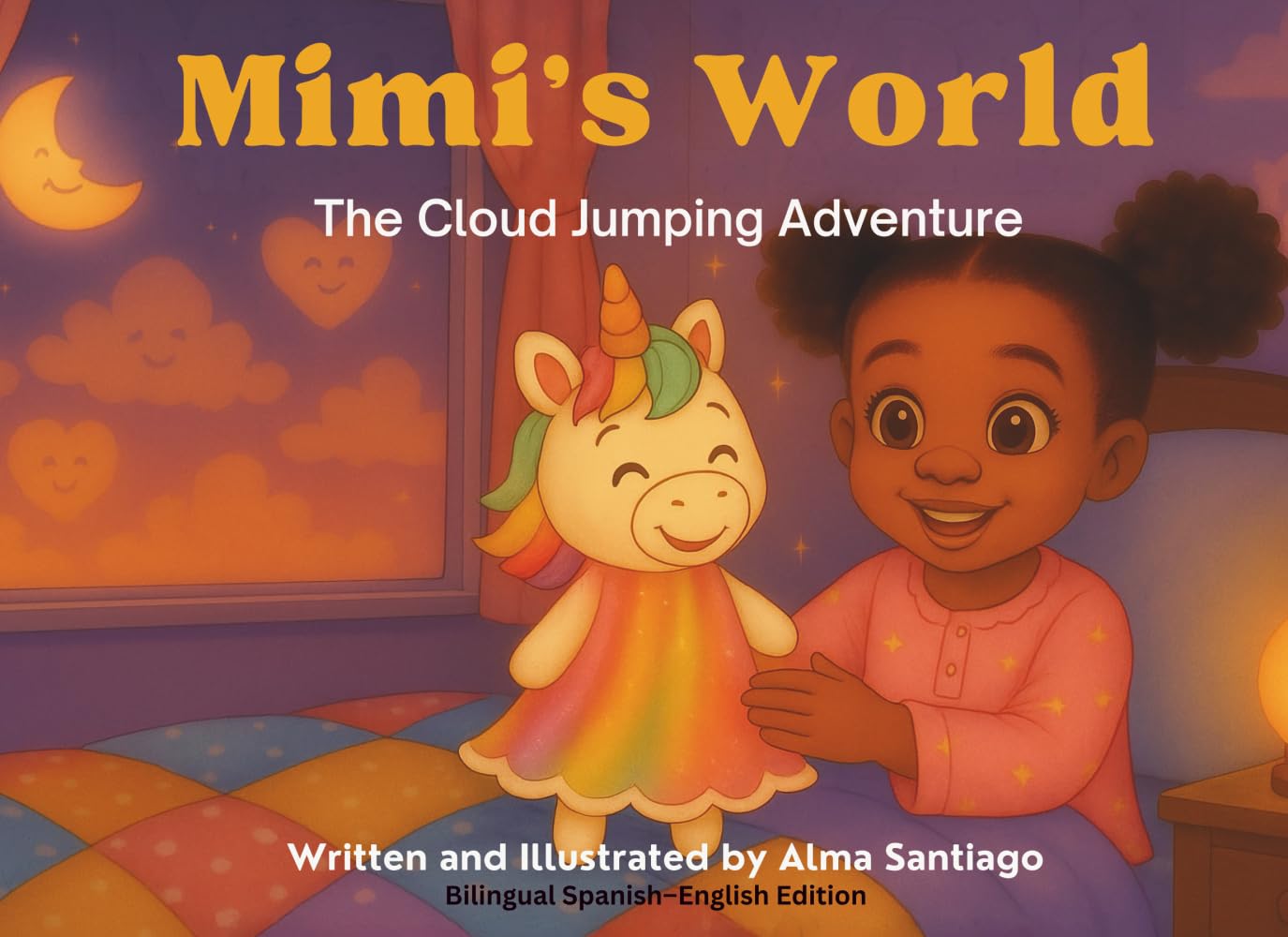 Mimi's World: The Cloud Jumping Adventure (Bilingual English-Spanish Edition)