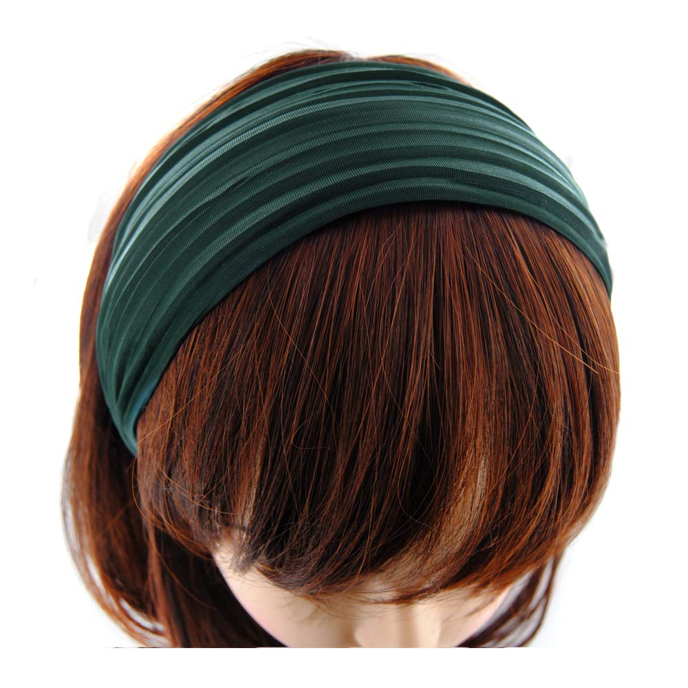 axy HR32A Hair Band Series 32A Hair Band (Green), Black - Image 3