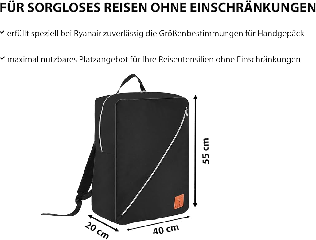 Maße handgepäck rucksack Clearance