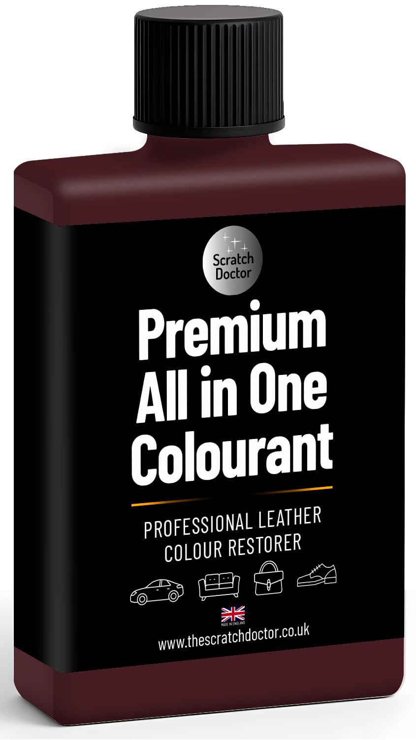 Scratch Doctor All in One Leather Colourant Self Seal Leather Dye Repair Paint for Furniture, Sofas, Car Seats (Cream, 250ml) — view 43