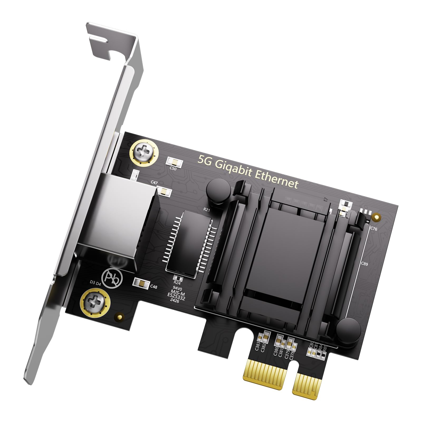 Amazon.com: 5Gb PCIe NIC, 5G/2.5G/1G/100Mbps auto-Negotiation, 5
