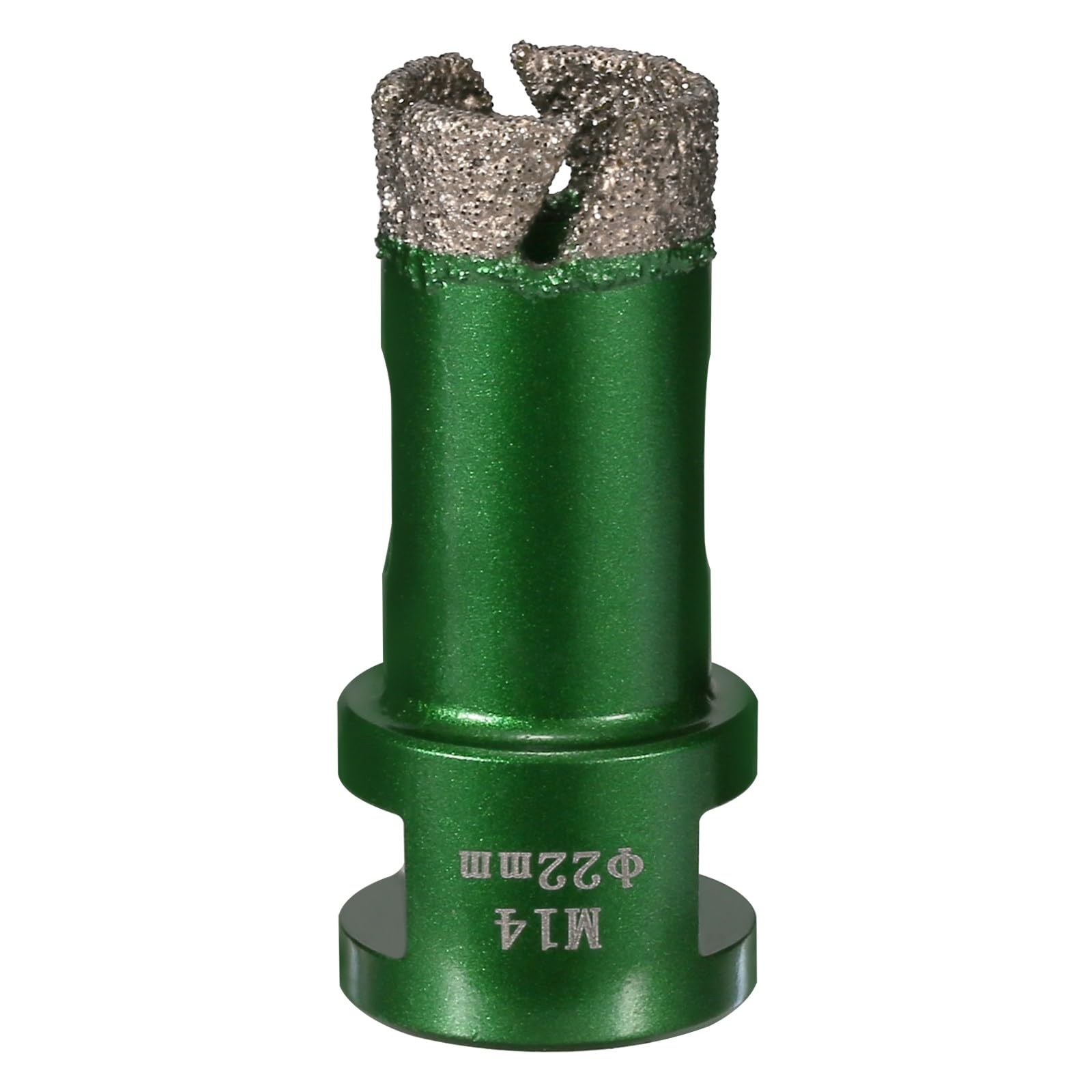 Vearter 22 mm Diamond Core Drill Bit, M14 Thread Connection Masonry Hole Saw