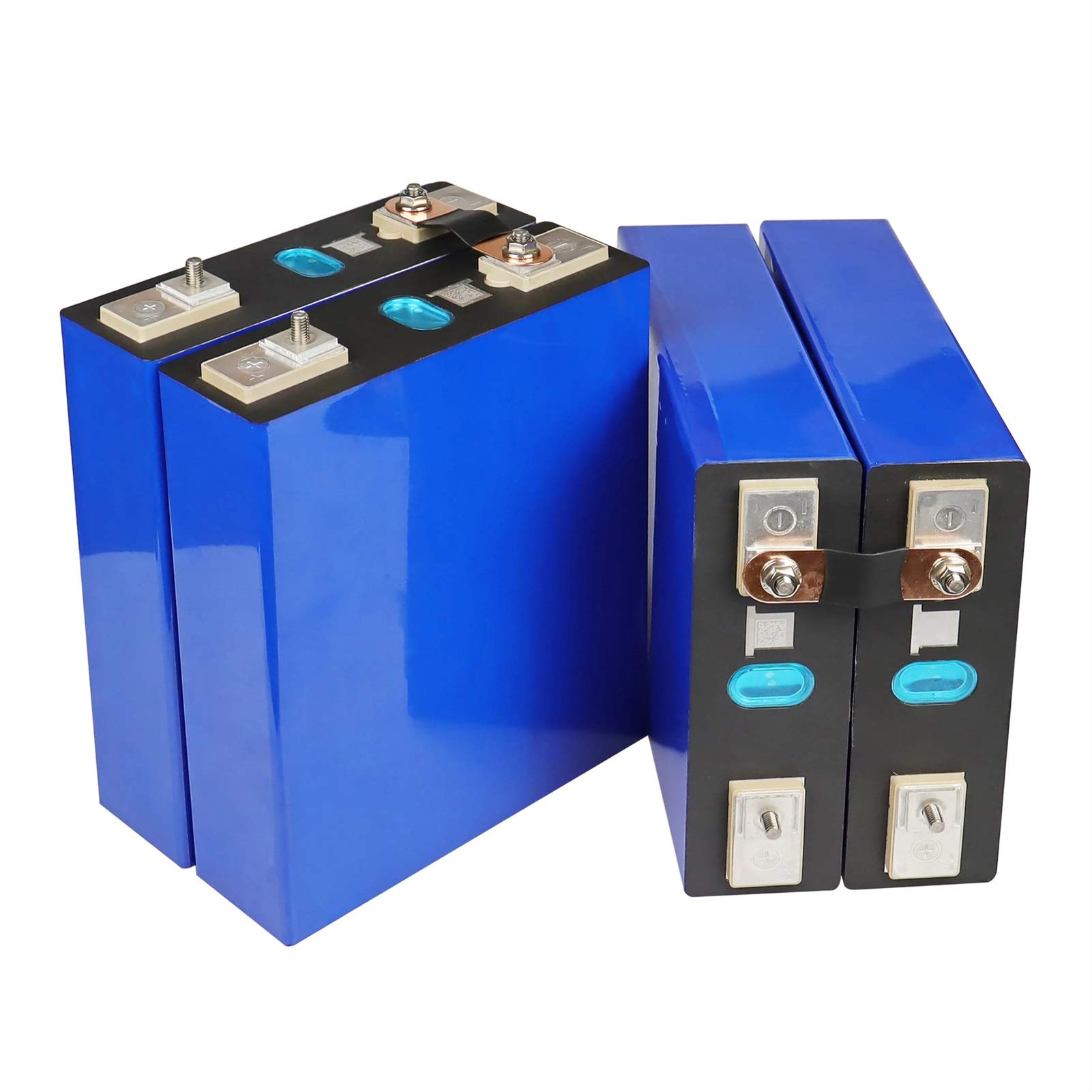 QMRePow 4PCS Lifepo4 3.2v200ah new lifepo4 rechargeable battery 3.2v200ah battery, suitable for 12v200ah solar EU US TAX FREE