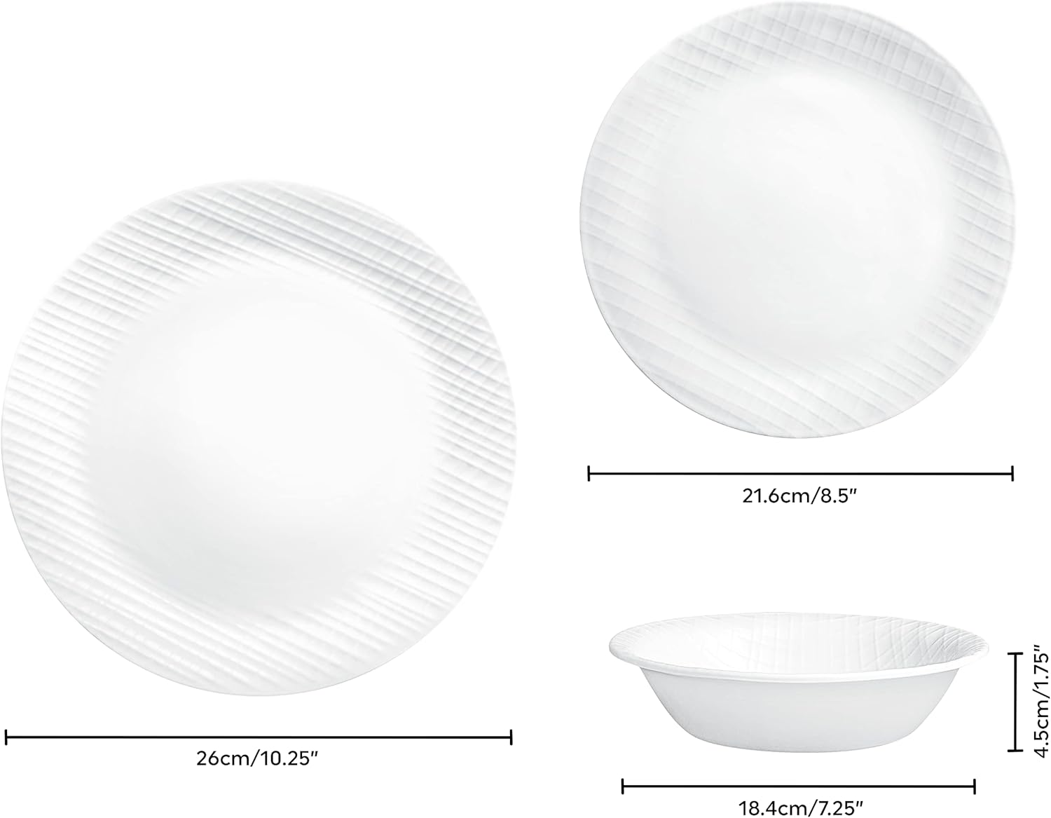 best tempered glass dinnerware