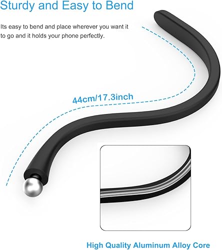 Miniatura 5 de Soporte flexible para cinta de correr, cochecito, bicicleta giratoria Pelaton, bicicletas estacionarias de ejercicio, elíptica, carrito de compras,