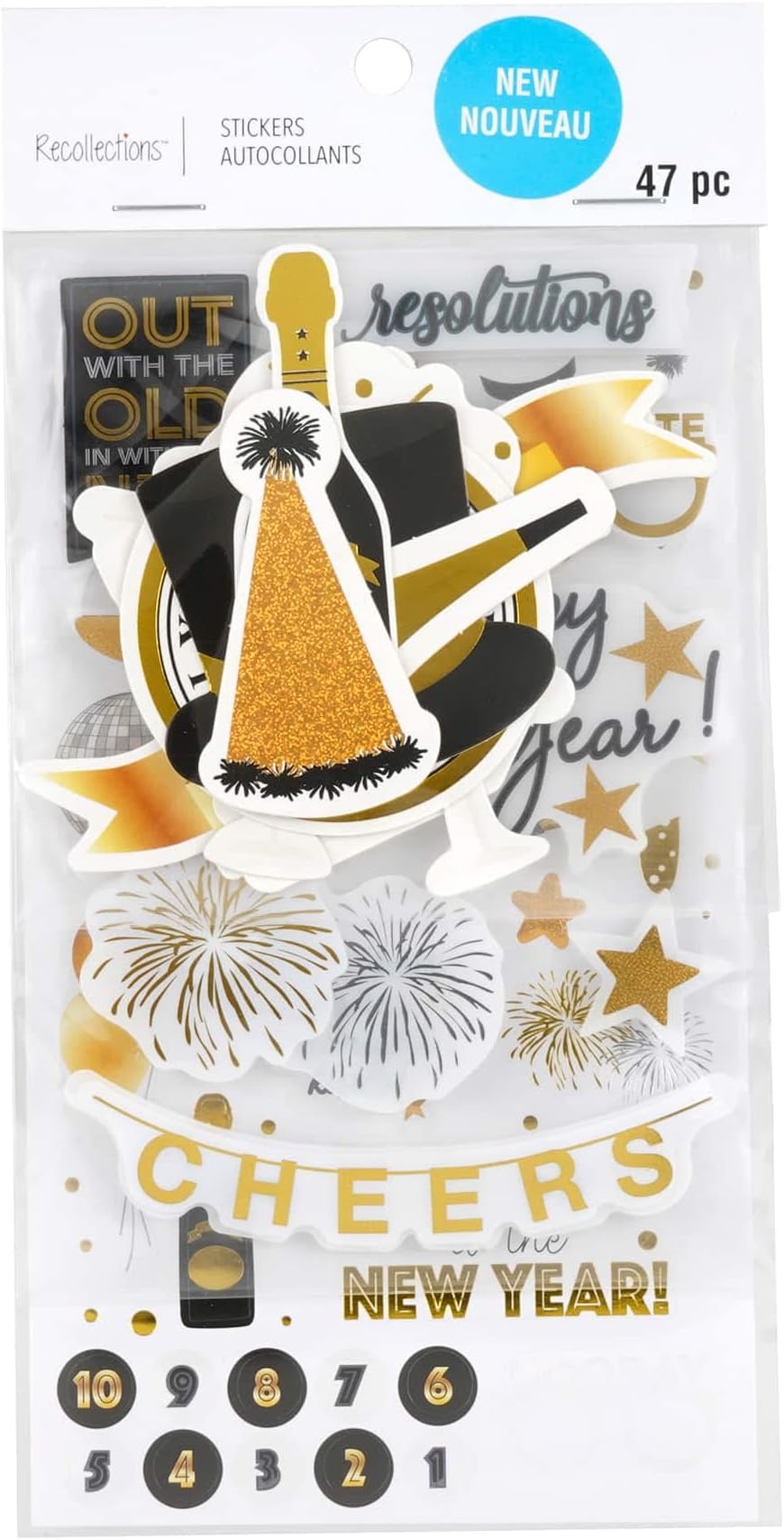 New Year Holiday Stickers by Recollections™