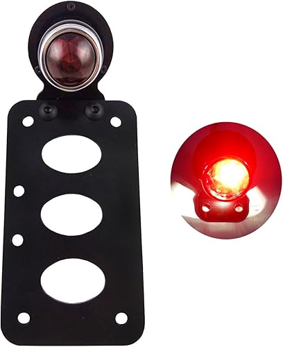 Soporte vertical para placa de matrícula lateral para Yamaha Suzuki, Kawasaki, bicicleta personalizada, crucero, picadoras (diamante) disponible en Yaxa Guatemala