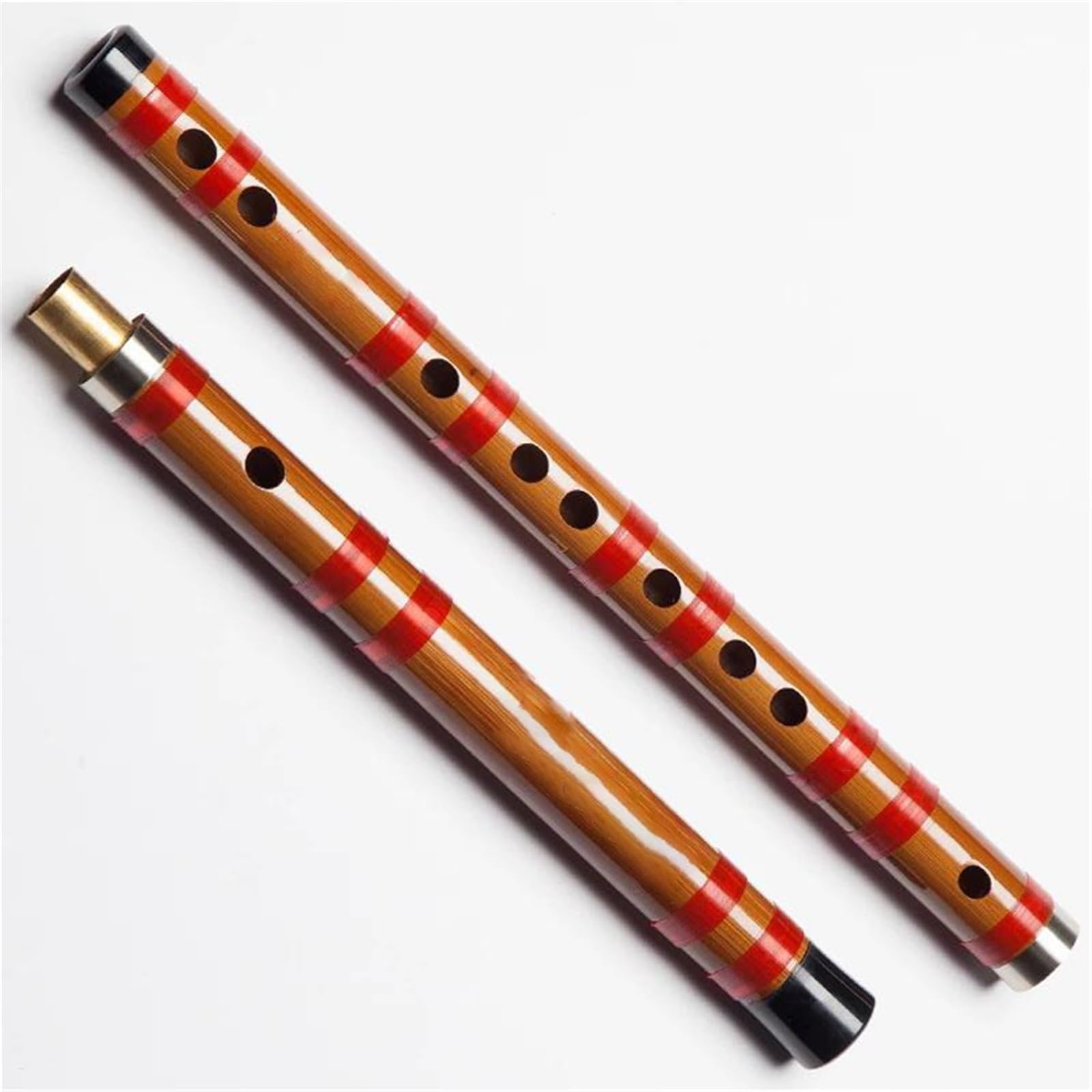 Set di flauto di bambù Flauto di bambù tradizionale fatto a mano strumenti musicali a fiato per professionisti(D)