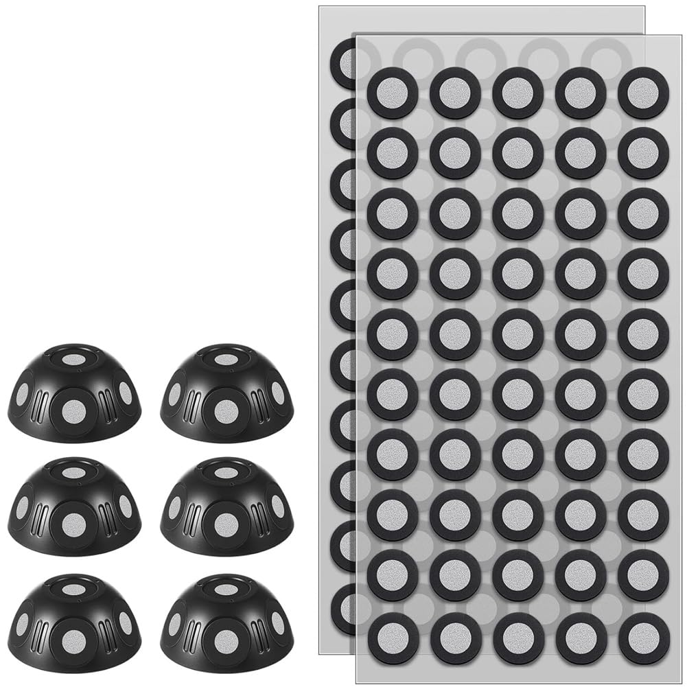 6 Pcs Multi-Angle Marker Set for 3D for 3D Scanner 6 Sided 100 Point 6mm Dot Scanning Scanner Turntable