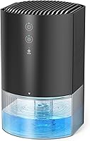 HOME 35oz Portable Dehumidifier for Bathroom, Bedroom, Closet, RV - Ultra Quiet <25dB, Auto Shutoff, Defrost, 330sqft Coverage