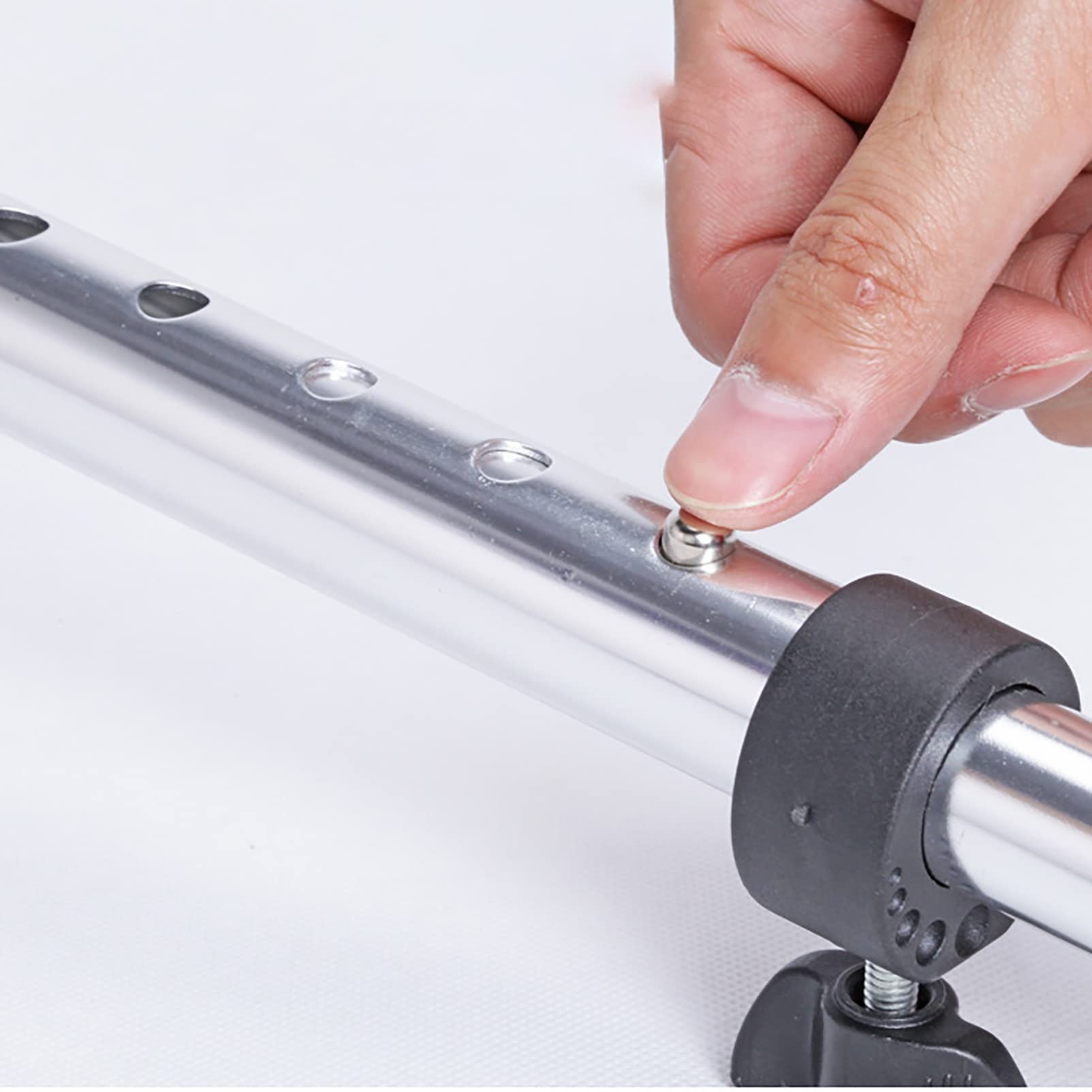 Muletas de bastón de aleación de aluminio, muletas para ancianos, bastón ajustable multifuncional para enviar almohadilla antideslizante