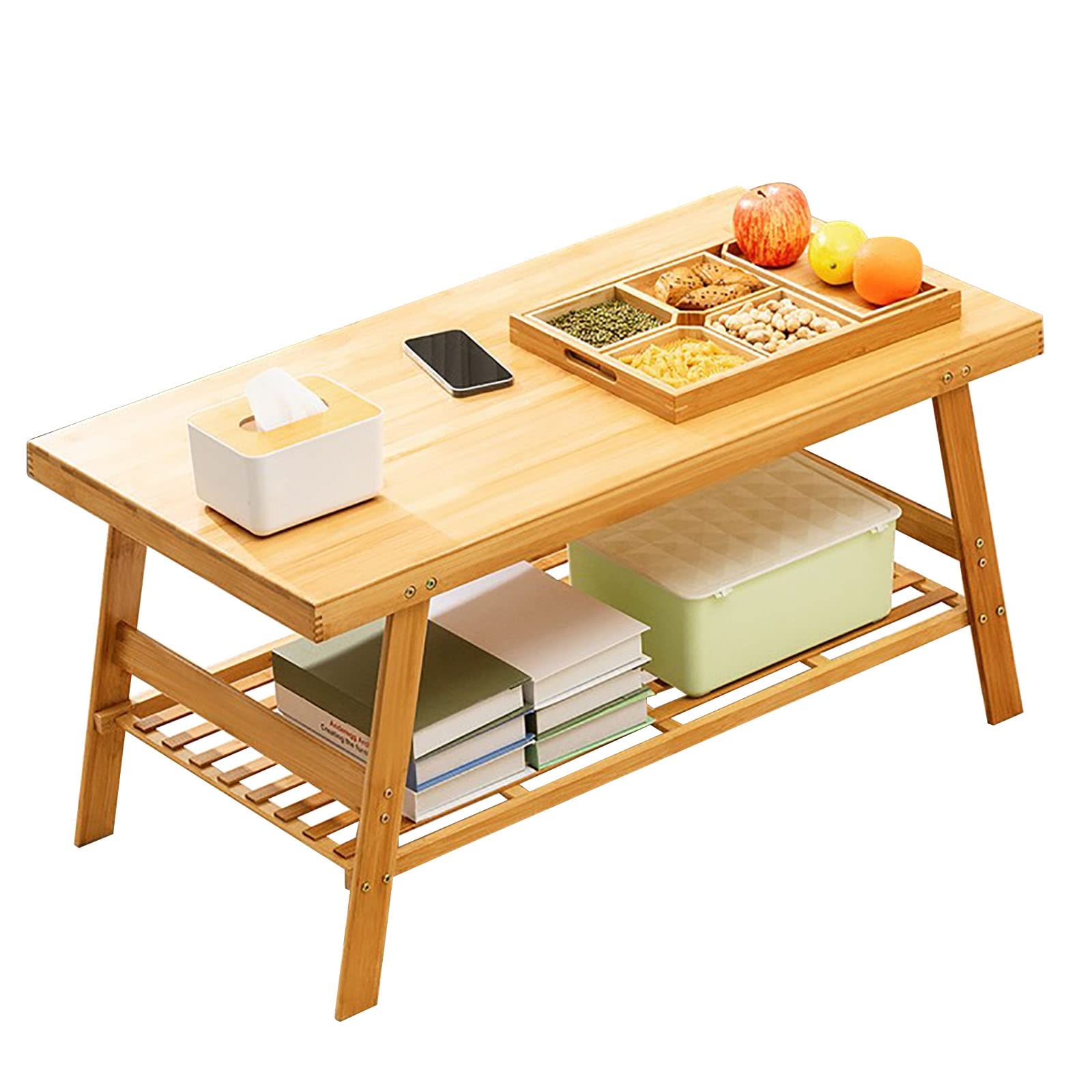 Table d'appoint de canapé en bois massif pour vos moments de détente au salon