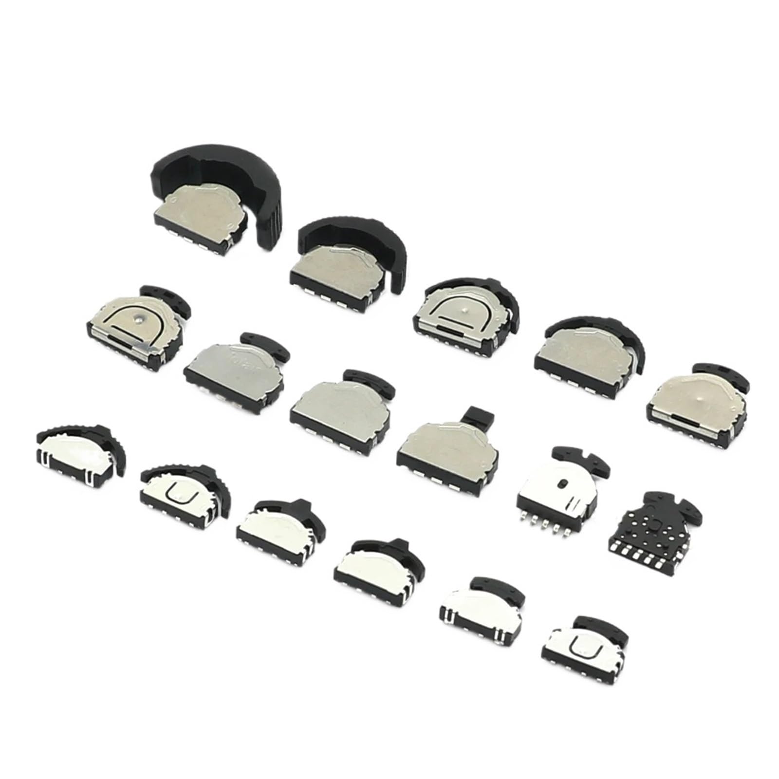 Wheel Switch 2/3/4/5/6 Way Switch Mini Wavelet Dial Multi-Function Reset Micro Switch Big Head/Normal Head/No Head Wheel Switch(K2-02,10pcs)