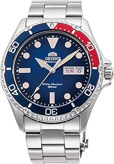 Relógio masculino japonês automático/corda manual estilo mergulhador 2