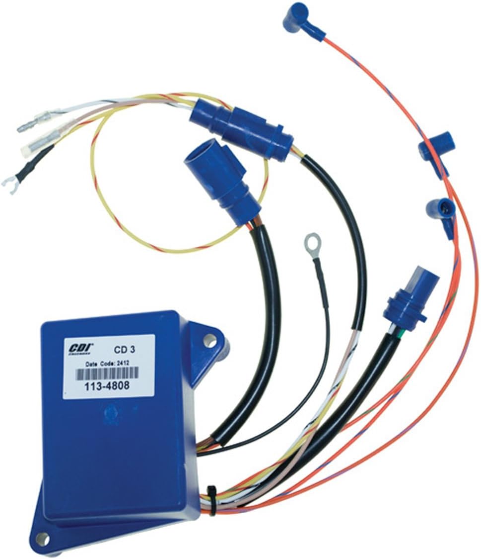 Pwc Engine Johnson Evinrude Power Pack CD3 AL 113-4808 with wiring harness