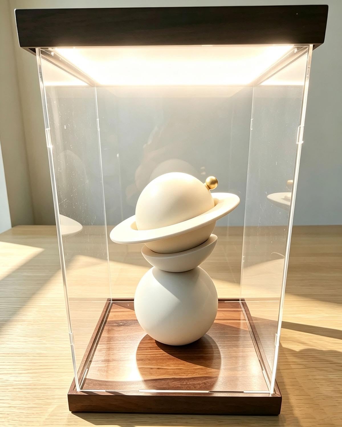 Acryl Vitrine Stapelbare, Transparente Vitrine für Sammlerstücke