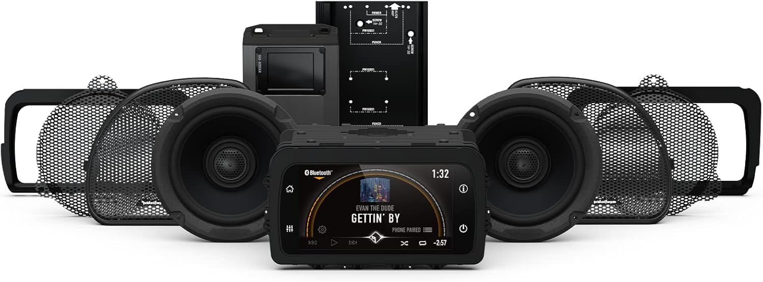 Rockford Fosgate HD14-PMX-STG2 Kit de Audio para Harley-Davidson 2014-2023