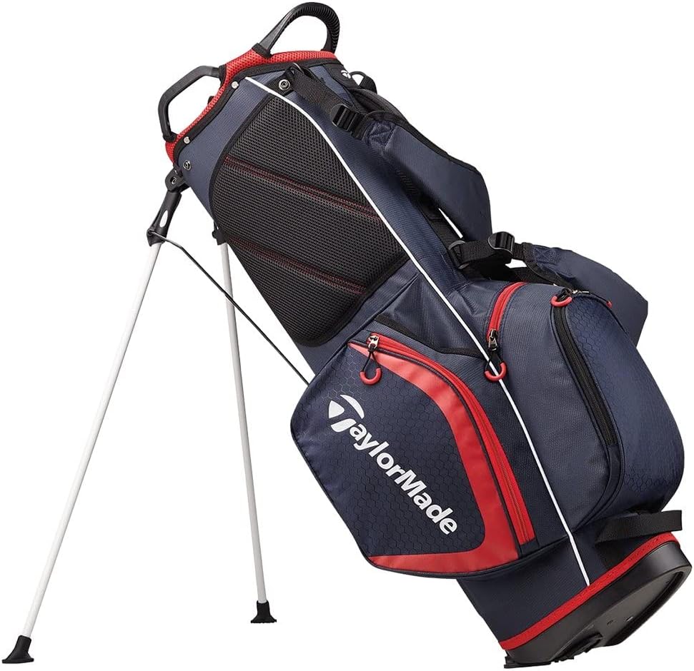TaylorMade Select ST Stand Bag, Navy/White/Red : Sports & Outdoors