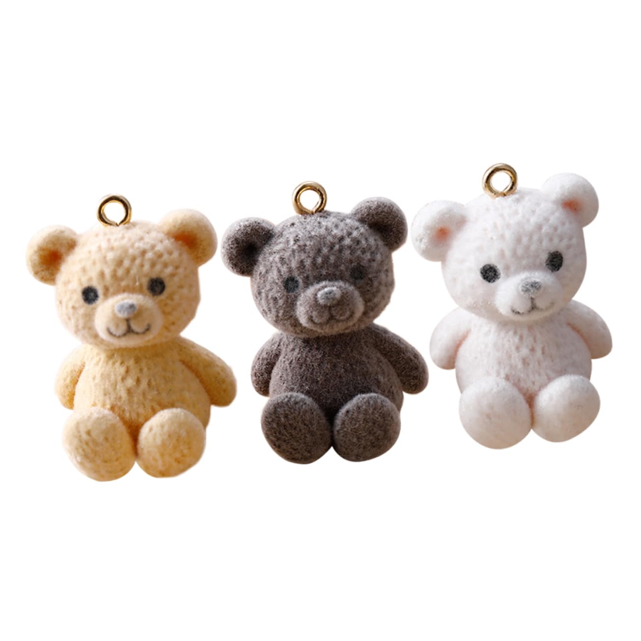 Ciondoli Orsetti Per Braccialetti E Orecchini - Piccoli Charm In Plastica Per Bigiotteria Fai Da Te - Foto 11