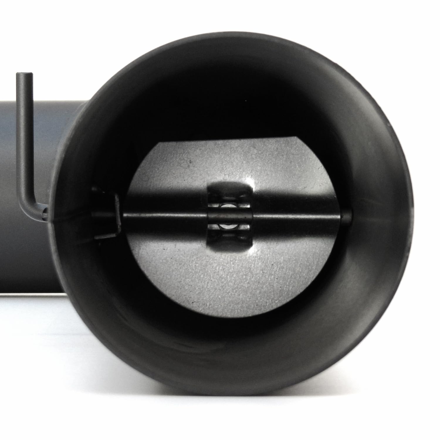 raik Rauchrohr Ofenrohr Set 150 mm einteilig schwarz 90 Grad Bogen gezogen 2 mm Stahl Senotherm Lackierung bis 600 Grad inklusive Wandrosette und Doppelwandfutter