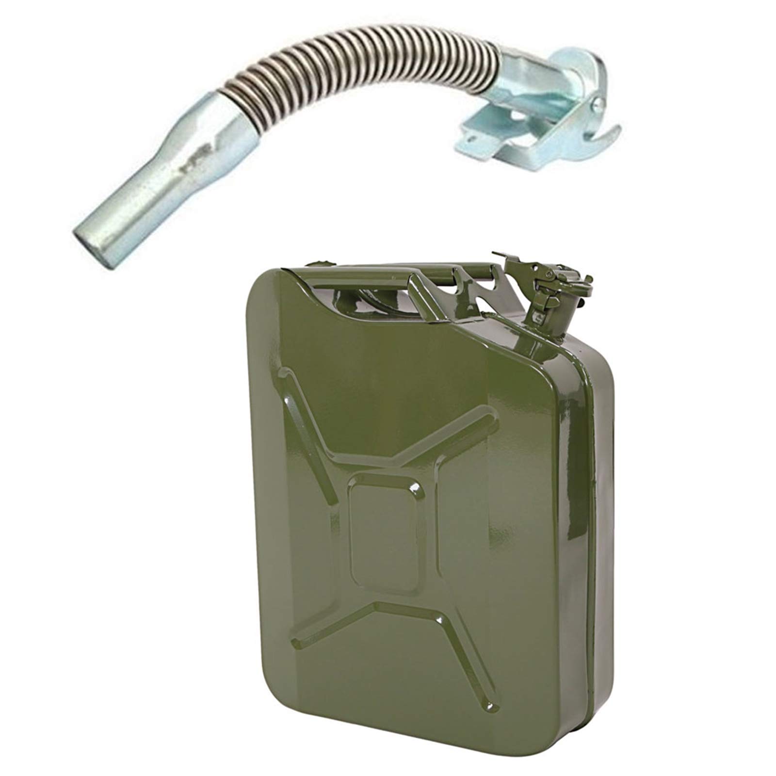 Buy 20L Jerry Can Metal Fuel Can With Spout. Petrol Can/Diesel Can