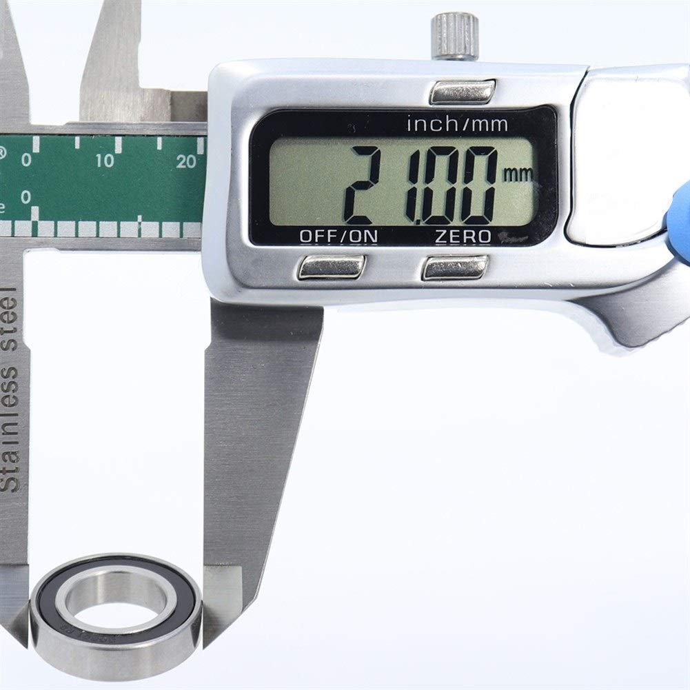 10 sztuk S6801RS Łożysko 12x21x5mm ABEC-3 Łożyska kulkowe 6801 440C Łożysko kulkowe ze stali nierdzewnej S 6801RS YIJIAN
