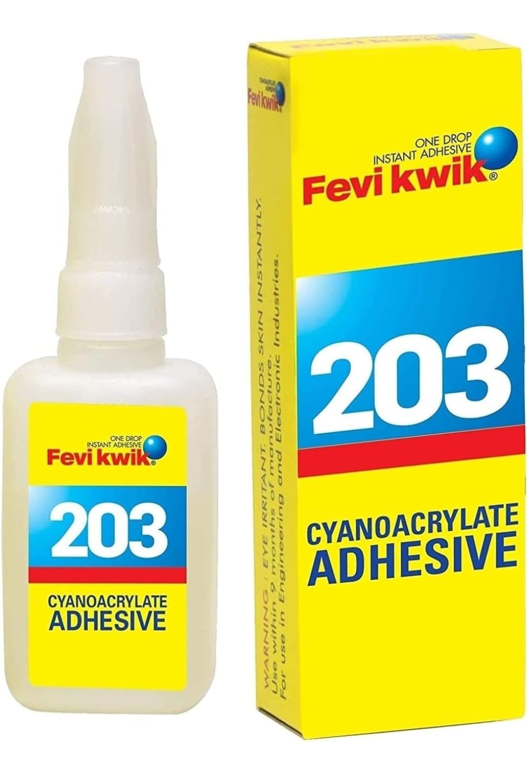 Fevikwik 203 | Cyanoacrylate Adhesive | 50 GM - Pack of 2