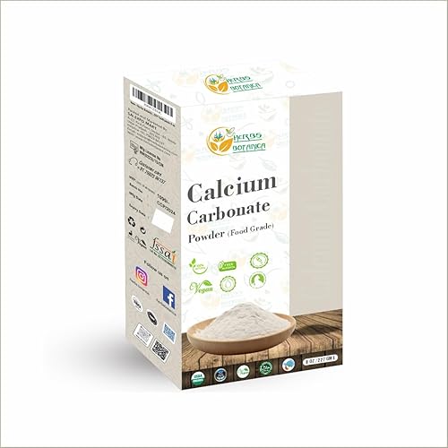Miniatura 9 de Herbs Botanica Suplemento de calcio en polvo de carbonato de calcio de grado alimenticio para cocinar y hornear, antiácido, pasta de dientes DIY 8