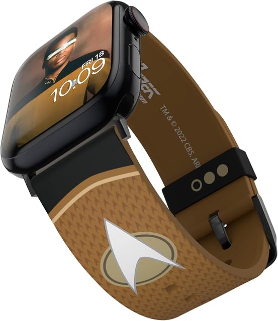 Star Trek: The Next Generation Smartwatch Band - Officially Licensed, Compatible with Every Size & Series of Apple Watch (watch not included)