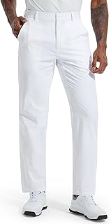 Men's Golf Pants 30"/32"/34" Lightweight Stretch Work Dress Office Travel Slacks Business Casual Trousers