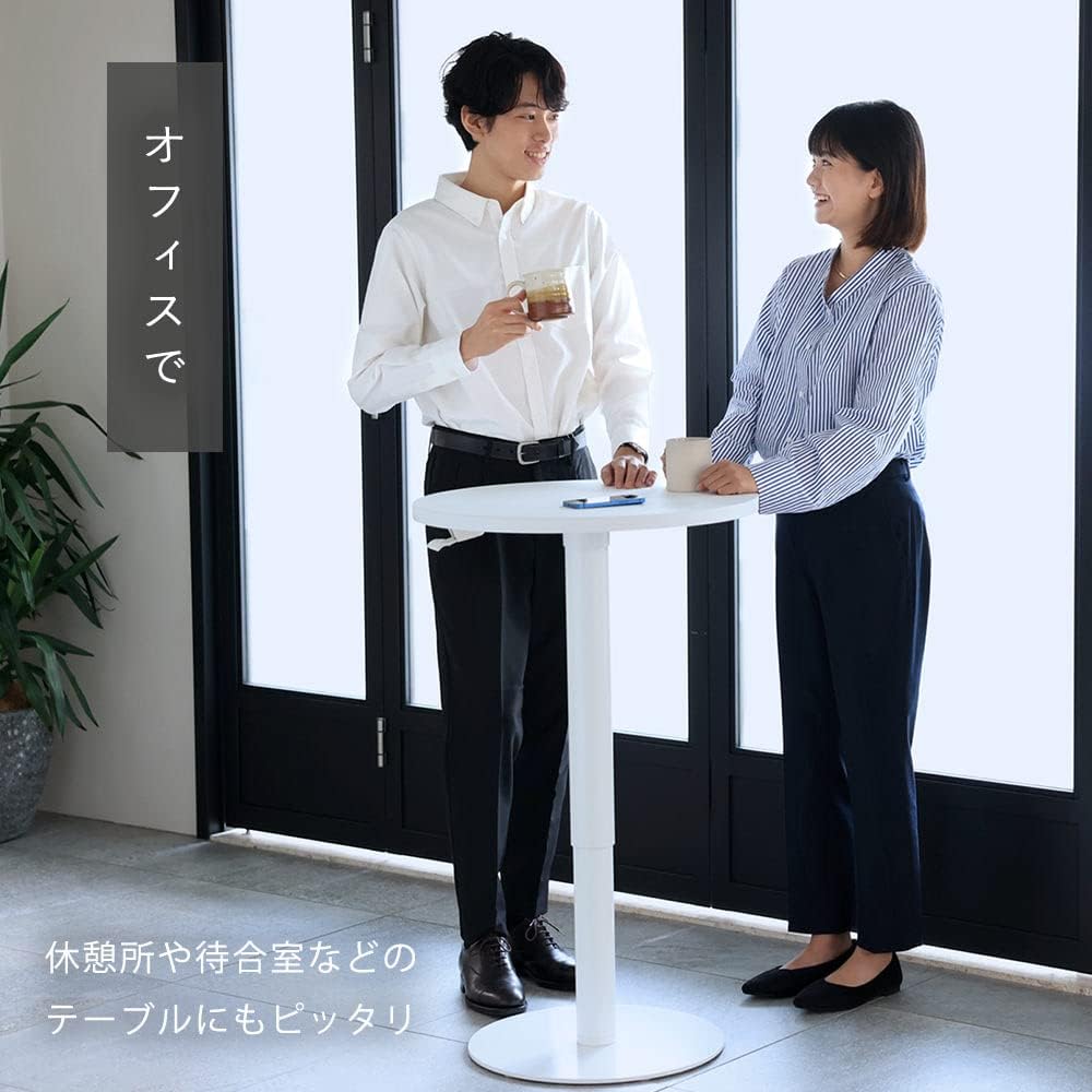 iggy（イギー）快適ワークの昇降デスク 手動式 LD101 ホワイト/ホワイト