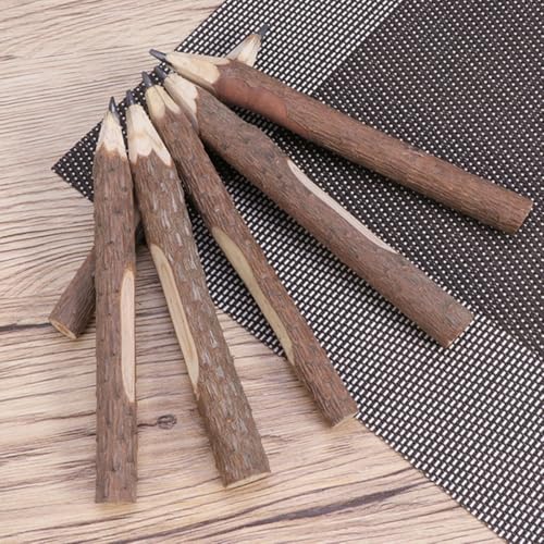 Lápices madera natural Healeved 10 unidades 17 cm miniatura 6