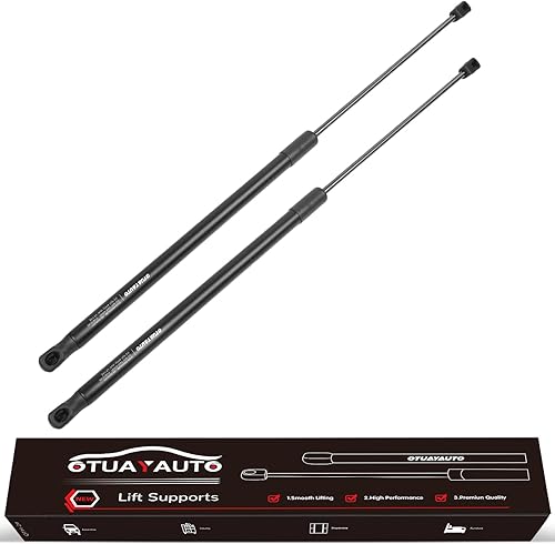 Miniatura 10 de OTUAYAUTO Puntales de amortiguador de cofre delantero, puntales de elevación de resorte de gas de repuesto para Dodge Ram 1500 2500 3500 4500 5500