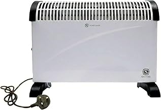 2000W Portable Convector Heater Electric Radiator with 3 Heat Settings, Adjustable Thermostat, Cool-Touch Design, Safety Cut-Off, Quiet Heaters for Home, Bedroom, Office,Living Room