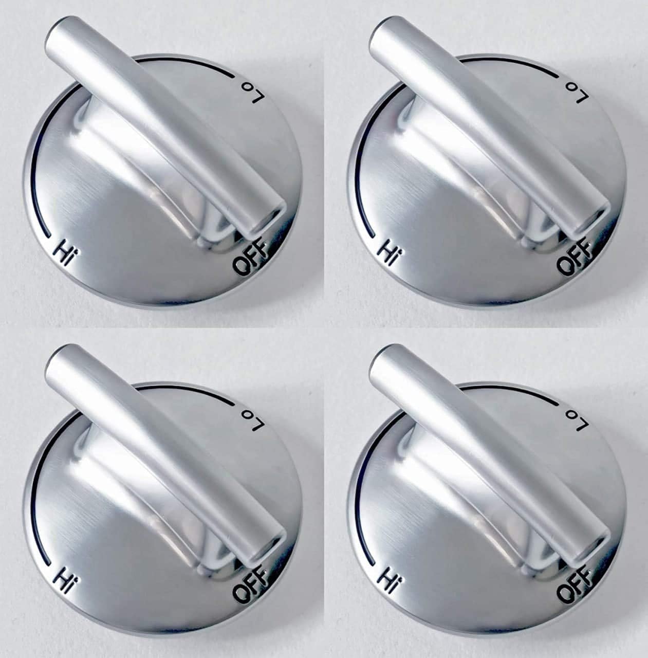 Surface Burner Knob, 4 Pack, for Maytag Jenn Air AP5668987 PS2375871 7733P410-60