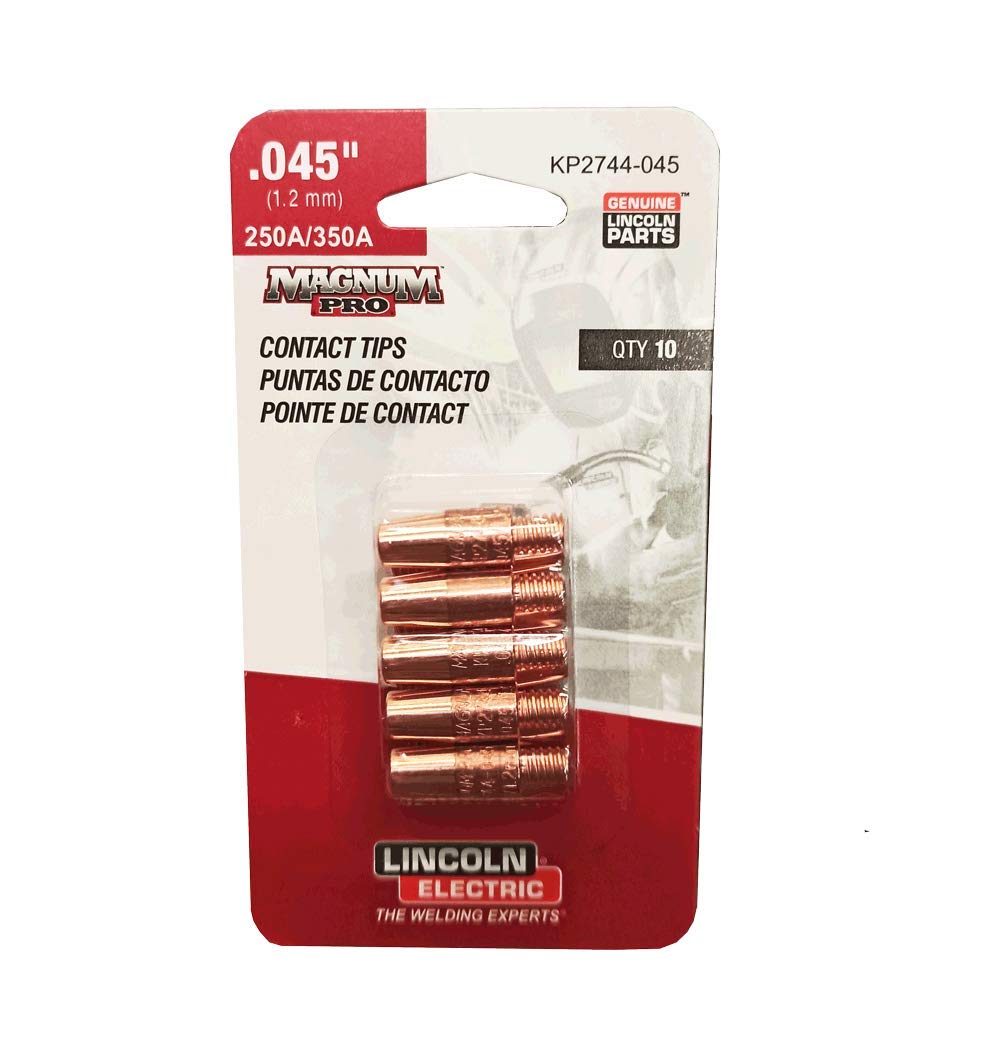 Lincoln Electric KP2744-045 Magnum PRO Copper Plus Contact Tips